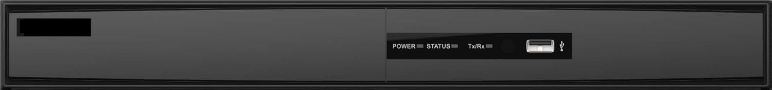 ENSECU 8 Channel DVR 4MP HD Tribrid (HDTVI/HDCVI/AHD/ 960H/ IP / 960H),Turbo HD DVR, Hikvision OEM DS-7208HQHI-K1, HDMI 4K Video Output, Surge Protection, UL Listed Certified, No Logo