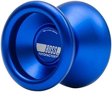 BOSS Unresponsive YoYo with Silicone CBC Pad Response and a SPEC Bearing- Blue