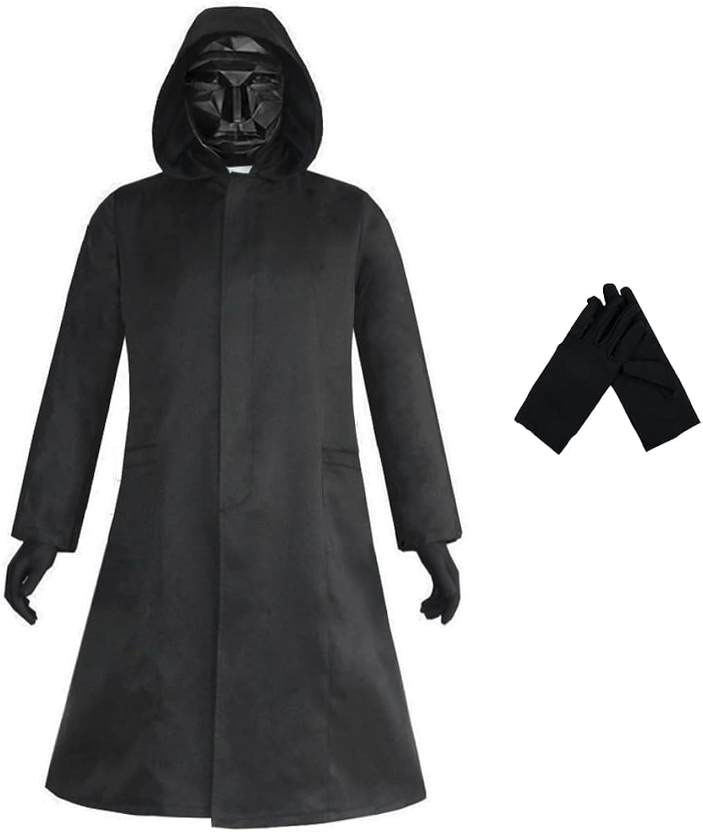 HNZQE Unisex Anime Hooded Jumpsuit Coverall Overalls Flight Suit Party Game Costume Halloween Cosplay Outfits