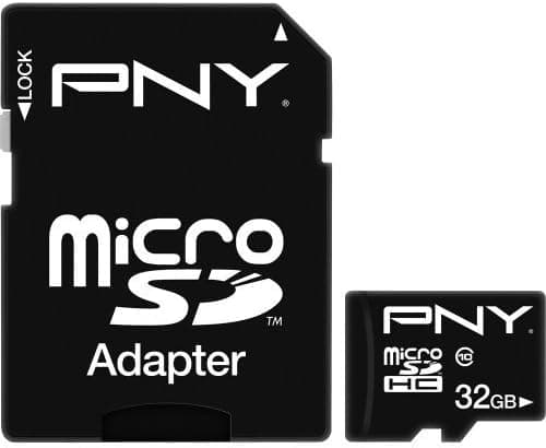 PNY 32 GB microSDHC Flash Memory Card (P-SDU32G10-GE )