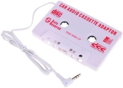 Universal Car Audio Cassette Adapter For MP3,iPod,XM,CD,MD,Sirius (White)