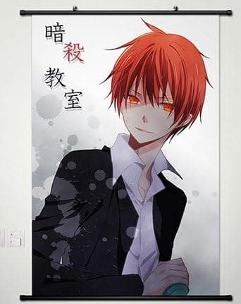 Wall Scroll Poster Fabric Painting for Anime Assassination Classroom Akabane Karuma 003 S