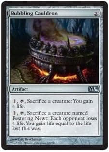 Magic The Gathering - Bubbling Cauldron (205/249) - Magic 2014