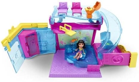 Polly Pocket Pollyville Pool Playset