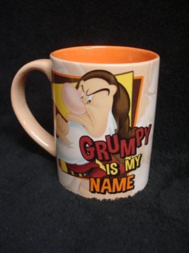 Disney 16oz Ceramic Mug "Grumpy is my name, Attitude is my game"