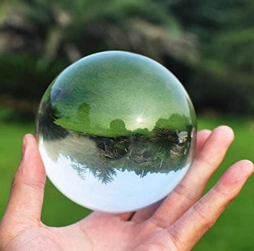 SUMAG Crystal Ultra Clear Acrylic Ball Manipulation Contact Juggling Ball Funny Gadgets Magic Tricks Illusion Magic (70 MM)