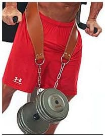 Schiek Leather Dip Belt