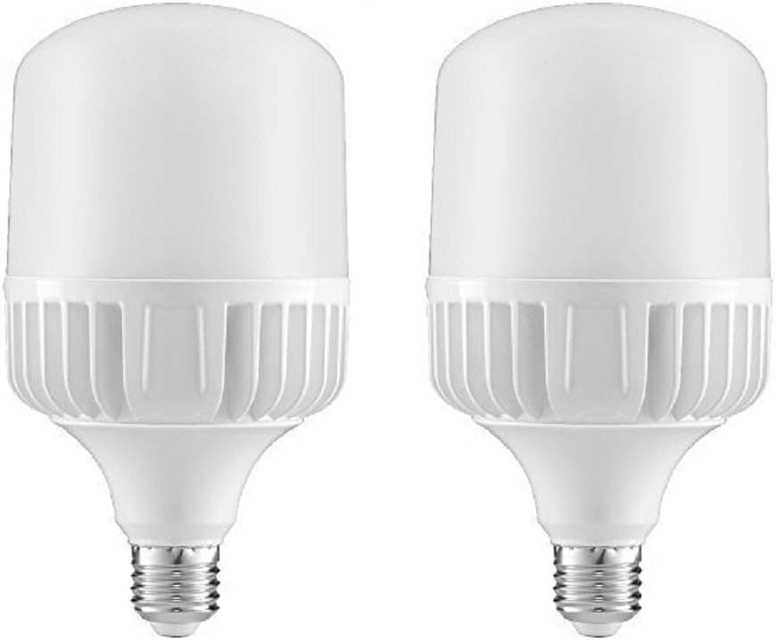 (2 Pack) 40W LED Standard E26 Base Commercial Grade Retrofit Light Bulb, 4500 Lumens, 4000K (Neutral White), 300W Replacement, AC100~277V, LED Corn Light Bulb, Yard Light Bulb, Garage Light Bulb