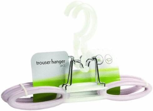 Pastel Pink Trouser Hanger - Pk/2