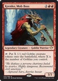 Magic The Gathering - Krenko, Mob Boss - Duel Decks: Speed vs Cunning