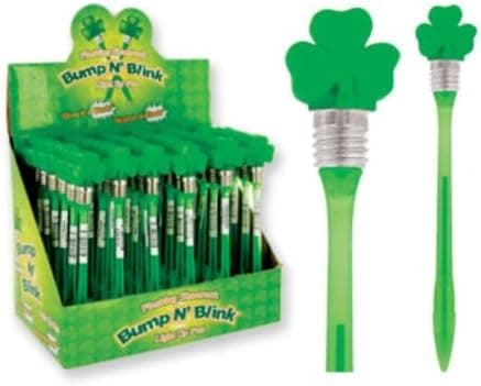 D.M. Merchandising Irish Bump N' Blink Pen Ball Green