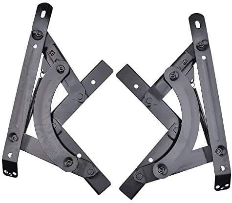 YOMNEE Sofa Couches Bed Adjustable Spring Mechanism Futon Hinge Hardware Triple Click Futon DIY Hinge Hardware for Sleeper Sofa Bed Furniture