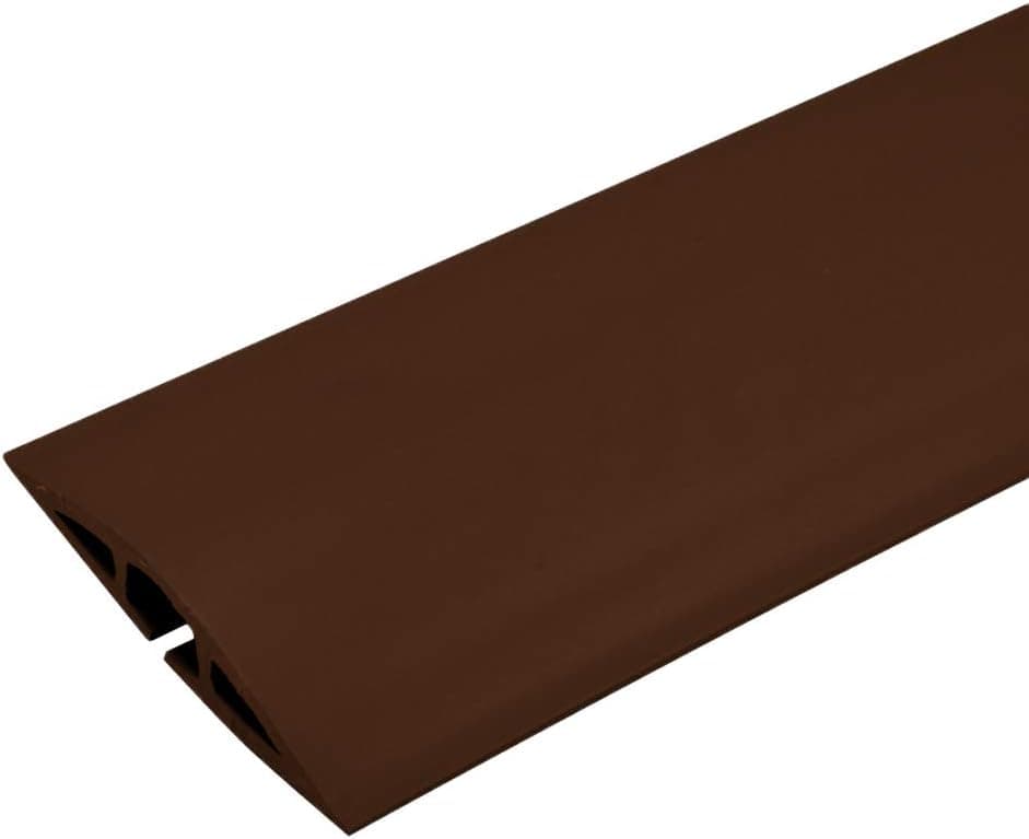 C2G Wiremold CDB50 Overfloor Cord Protector 50-Feet Brown