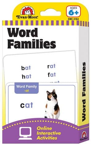 Constructive Playthings 4164 Flashcards - Word Families