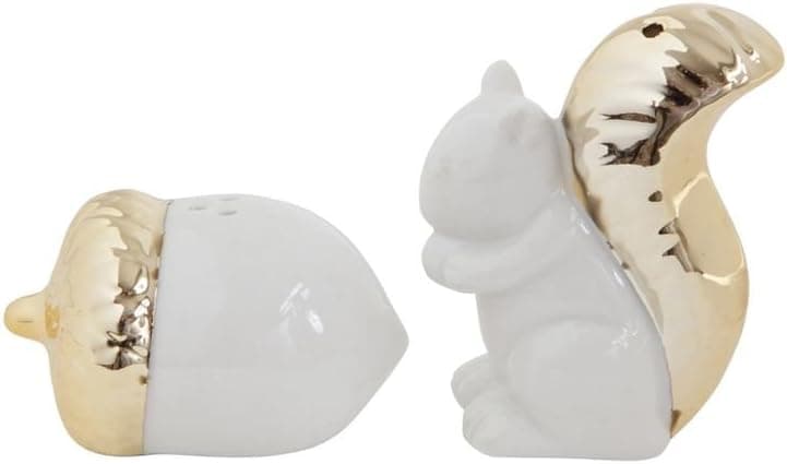 Squirrel & Acorn Salt & Pepper Shaker Set