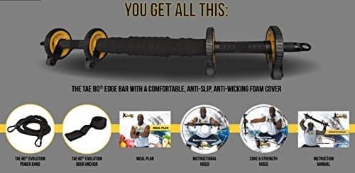 Tae Bo Evolution Edge Resistance Band Core Gym