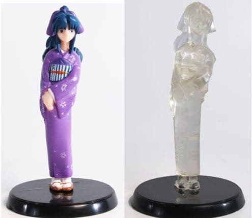 Rurouni Kenshin Classic Trading Figure - Kaoru (Pair of Color & Clear Version)