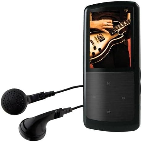 GPX ML961B GPX Digital Media Player with 8 GB Installed Flash Memory - Black (ML961B)