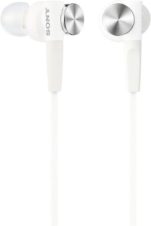 Sony In-Ear Dynamic Headphones MDR-XB50-W (White)