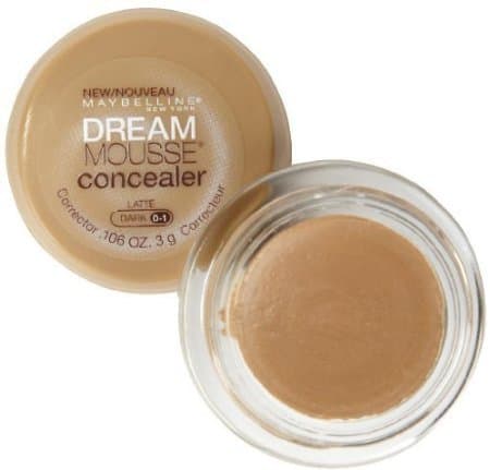 Maybelline dream mousse concealer latte dark 0-1 (2 pack)