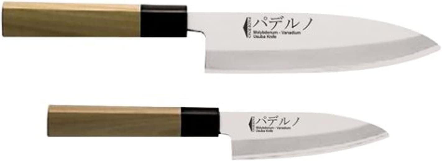 Paderno World Cuisine Deba Japanese Sushi Knife, 6-1/2-Inch
