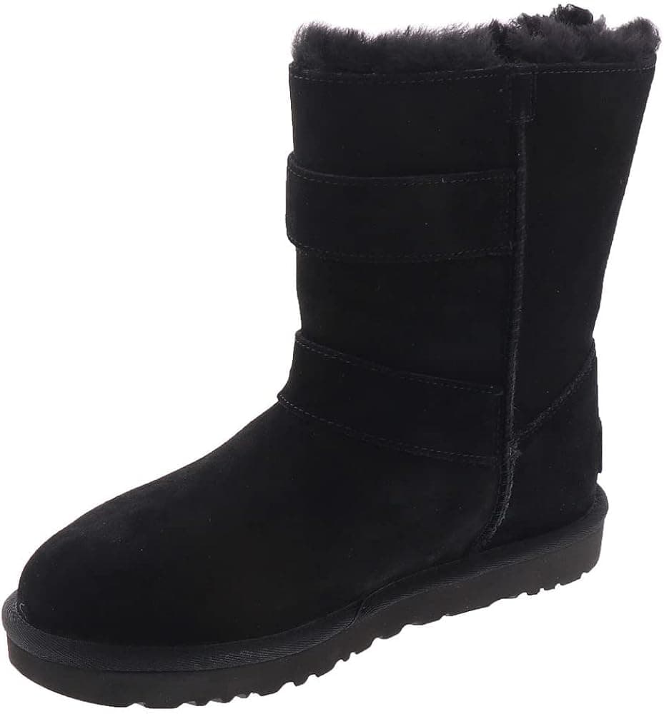 UGG Women's Bailey Graphic Logo Strap Fashion Boot