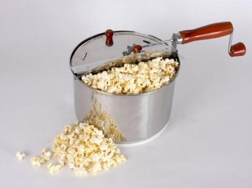 Victorio Stainless Steel Stovetop Popcorn Popper