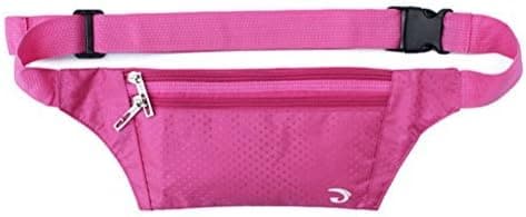 White Cloud Ultrathin Casual Outdoor Sport Polyester Stealth Small Running Travel Waist Fanny Bag Pack