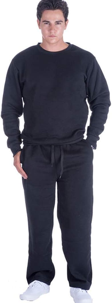 Gary Com Mens Active Fleece Sweatpants Athletic Basic Long Joggers Workout Running Gym Sweat Pants