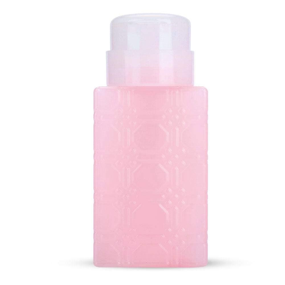 Push Down Pump Dispenser Bottles, Nail Art and Make Up Cosmetics Liquids Pump Bottle Dispenser for Polish/Varnish Removers, Creams, Tonics and Lotions(#2)