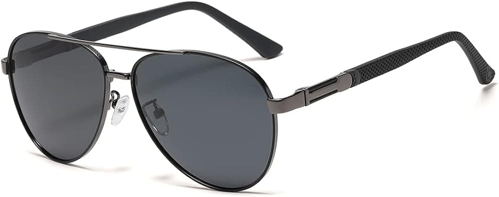 KAMMPT Classic Aviator Sunglasses for Men Women Driving Sun glasses Polarized Lens UV Block