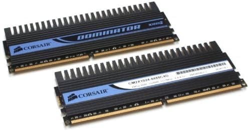 Corsair DOMINATOR 2 GB (2 X 1 GB) 240-pin DDR2 1066 MHz Dual-Channel Memory Kit