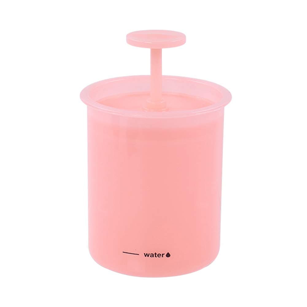 lightclub Face Cleanser Shower Bath Shampoo Foam Maker Travel Household Cup Bubble Foamer Foam Maker for Face Wash Skincare Pink
