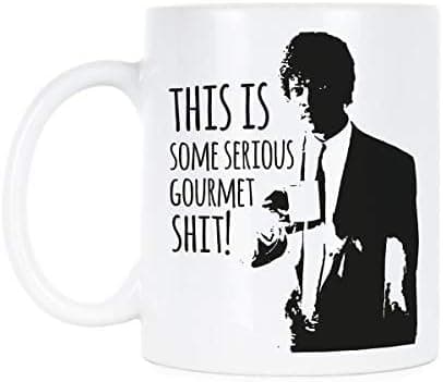 Serious Gourmet Mug Some Serious Gourmet Coffee Mug Funny Pulp Fiction Gift (11 Oz)