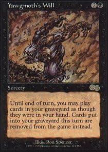 Magic The Gathering - Yawgmoth39;s Will - Urza's Saga