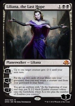 Magic The Gathering - Liliana, The Last Hope (093/205) - Eldritch Moon