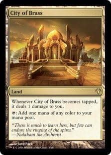 Magic The Gathering - City of Brass - Modern Event Deck Singles
