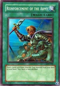 YuGiOh Legacy of Darkness Reinforcement of the Army LOD-028 Super Rare [Toy]