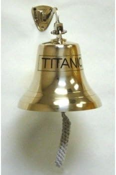 Solid Brass Titanic Bell - Nautical Collection