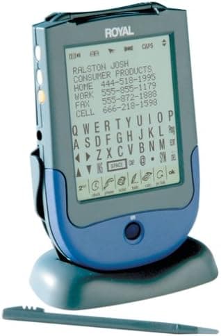 Royal Excelsior 384kb Memory Touch sreeen Organizer, 6-line Backlit Display, PC sync Software