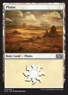 Magic The Gathering - Plains (252) - Magic 2015