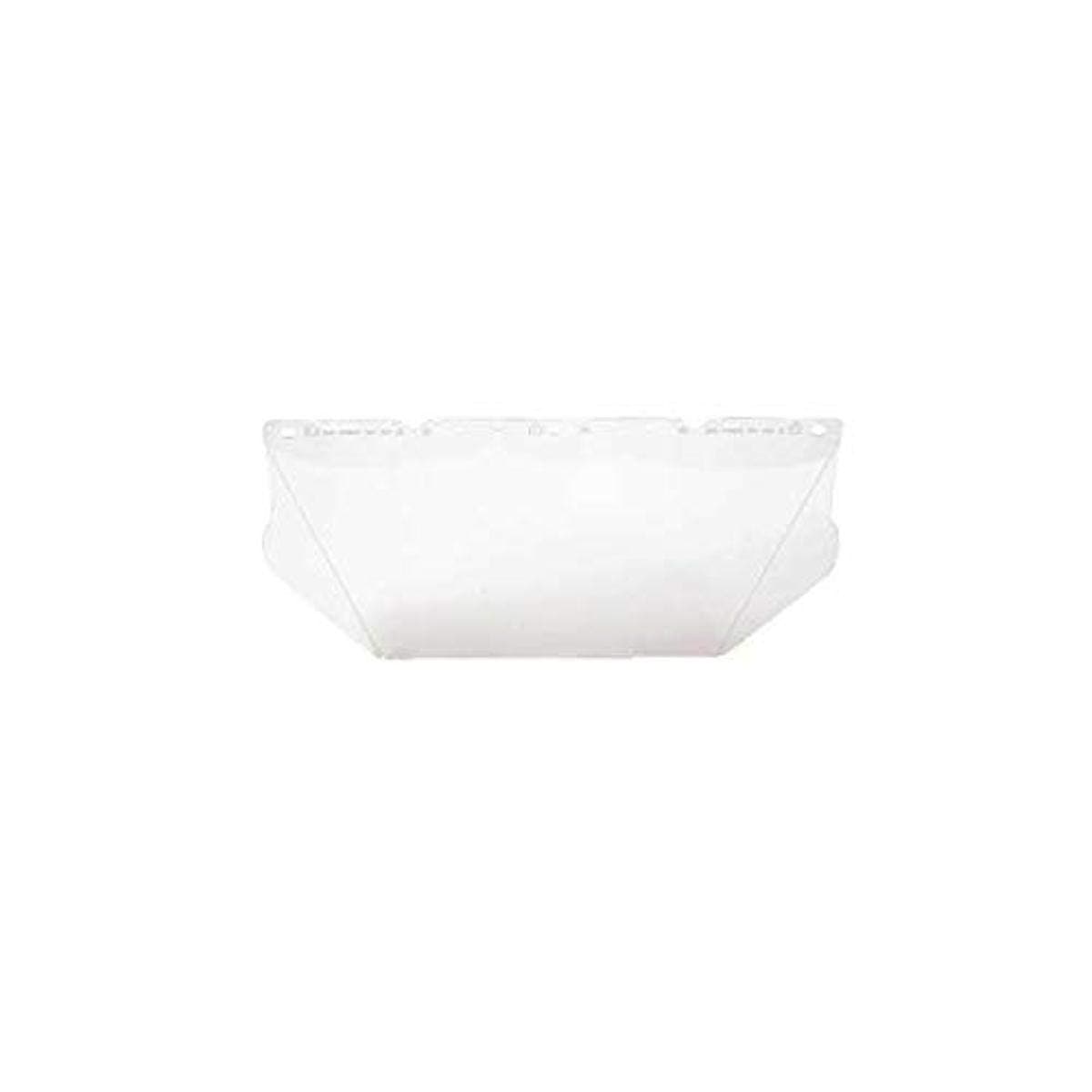 MSA 10115840 V-Gard Faceshield, Capacity, Volume, Polycarbonate, 8" x 17", Clear