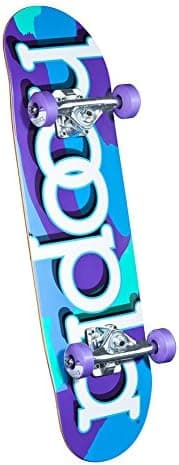 hoopla skateboards Purple Camo Complete Skateboard