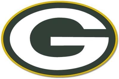 Green Bay Packers NFL Football LARGE sticker 12" x 9"