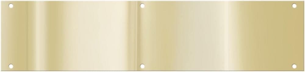 National Hardware N197-897 V1980 Push Plate in Brass