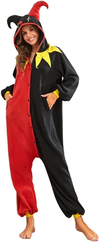 RONGTAI Halloween Adult Unisex One Piece Cosplay Pajamas