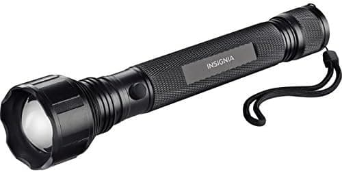 Insignia 250 Lumens Tactical Adjustable Beam LED Flashlight