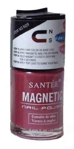 Santee Magnetic Nail Polish - 24 Very Berry .459oz/13ml