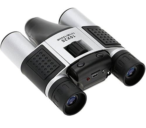 Eoncore 10x25 Digital Camera Binoculars Video Recording Telescope 1.3MP COMS Digital & Video Long Focal Length Camera + 16GB TF Card