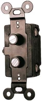Classic Accents Four Way Antique Reproduction Push Button Light Switch